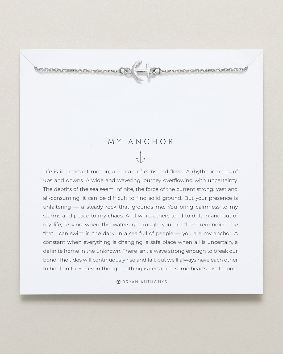 My Anchor Necklace