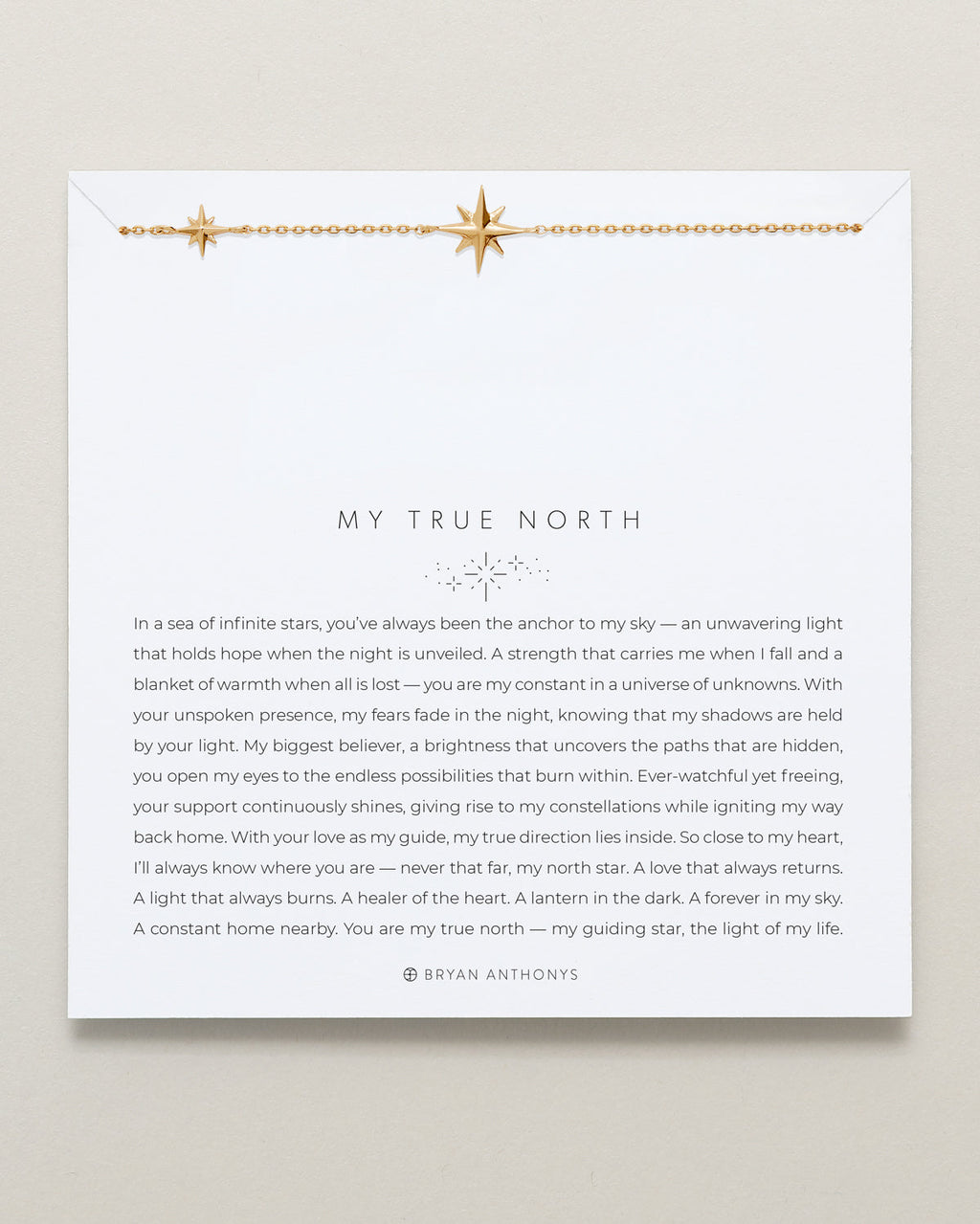 My True North Dainty Necklace