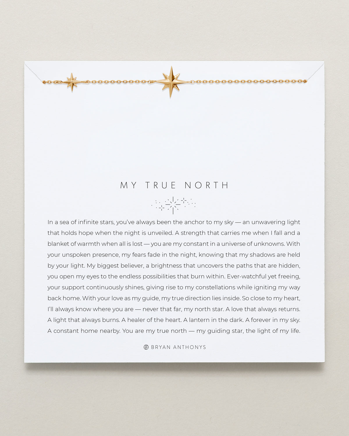 My True North Dainty Necklace