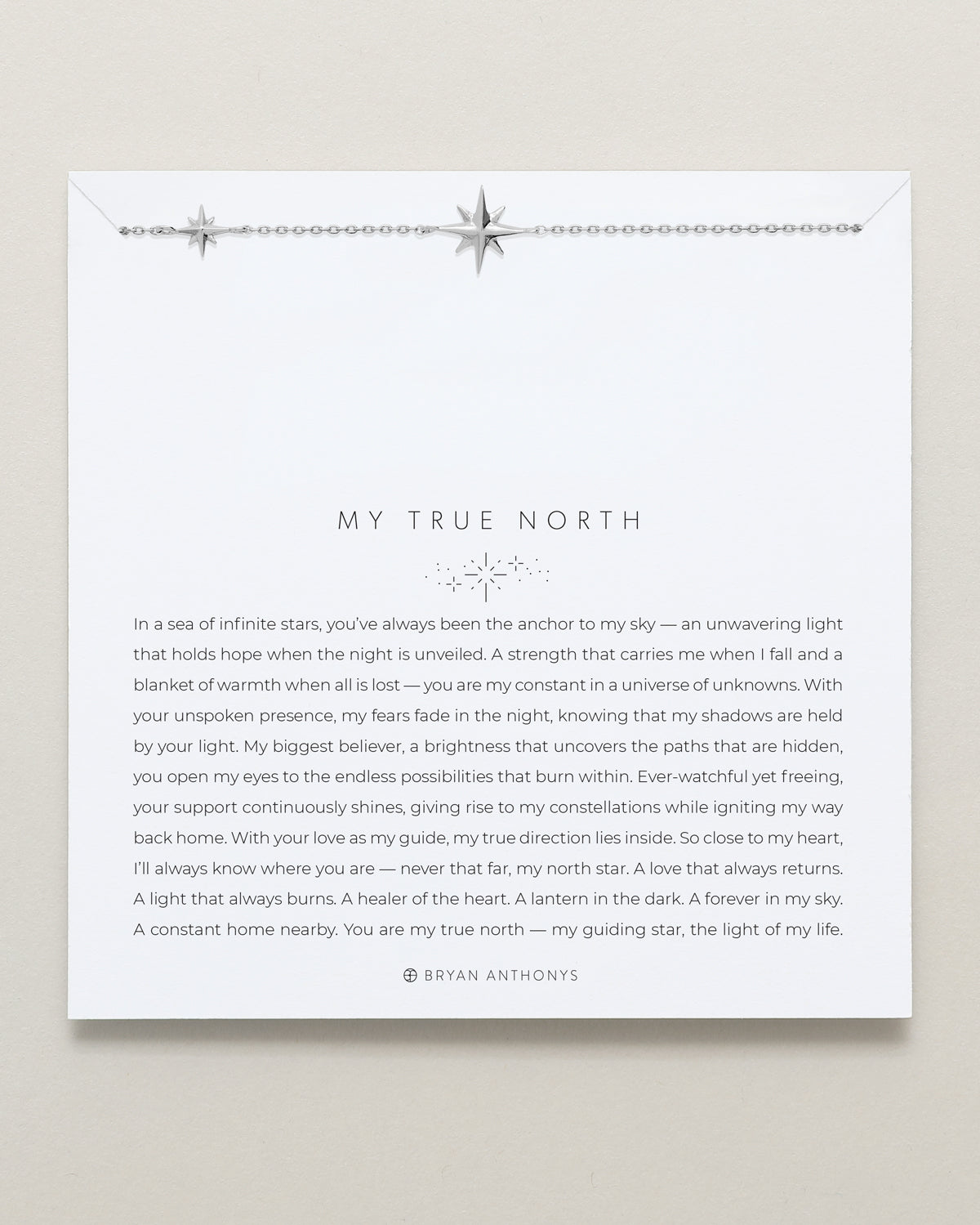 My True North Dainty Necklace