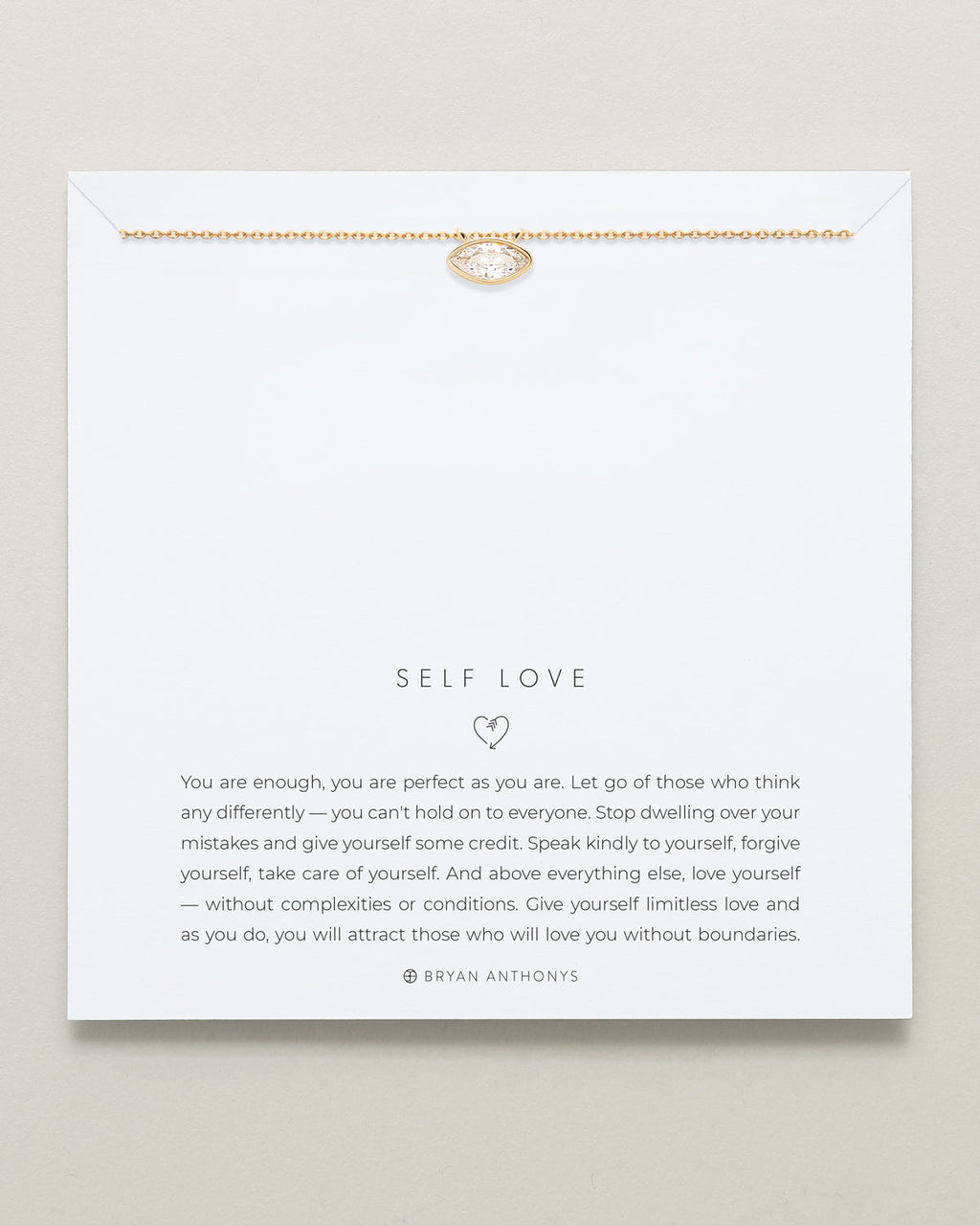 Self Love Marquise Necklace