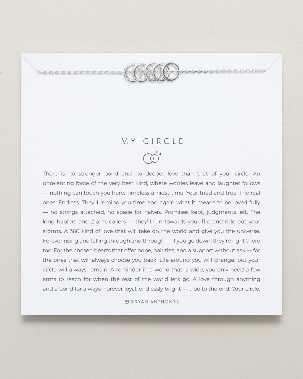 My Circle Dainty Necklace