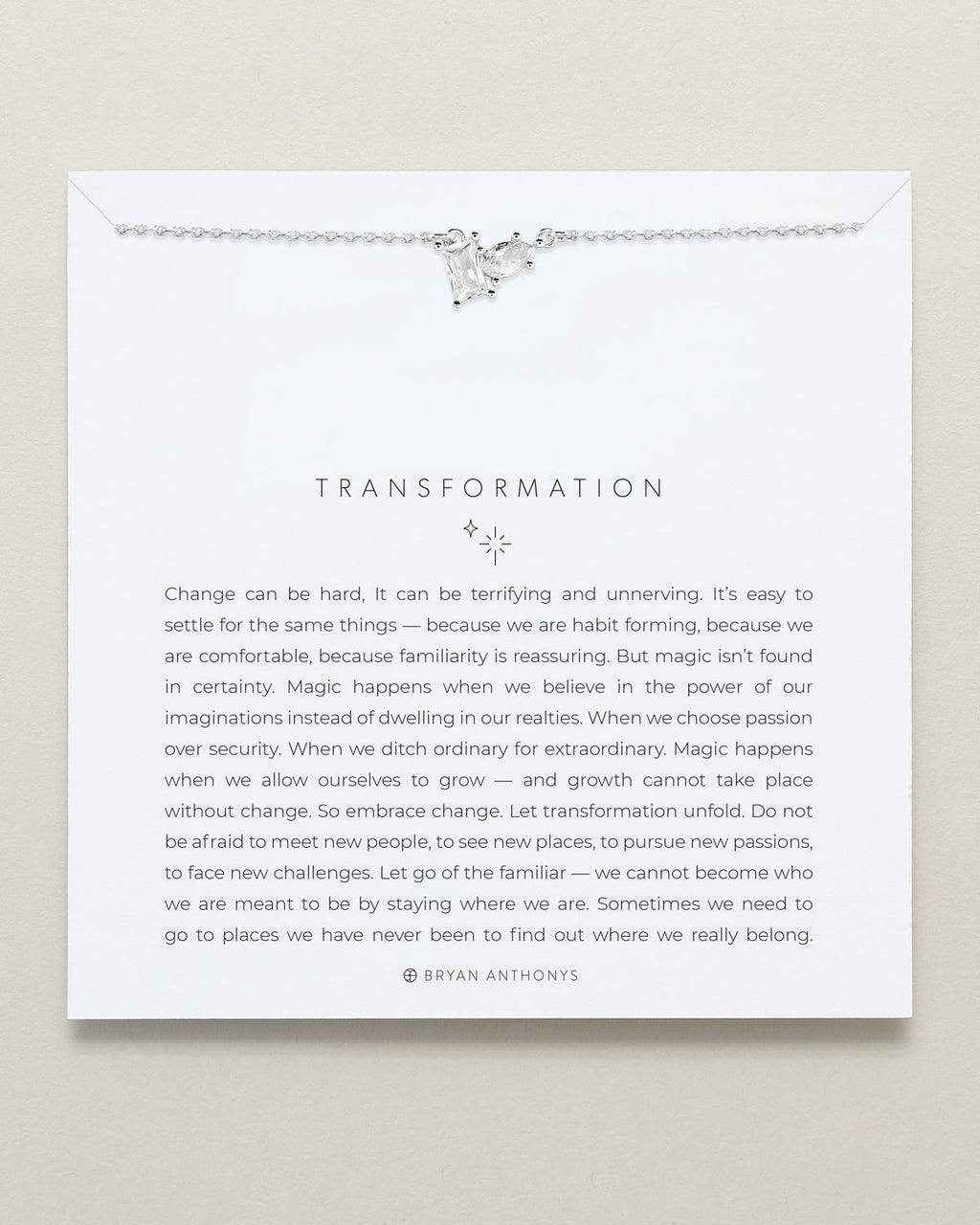 Transformation Necklace
