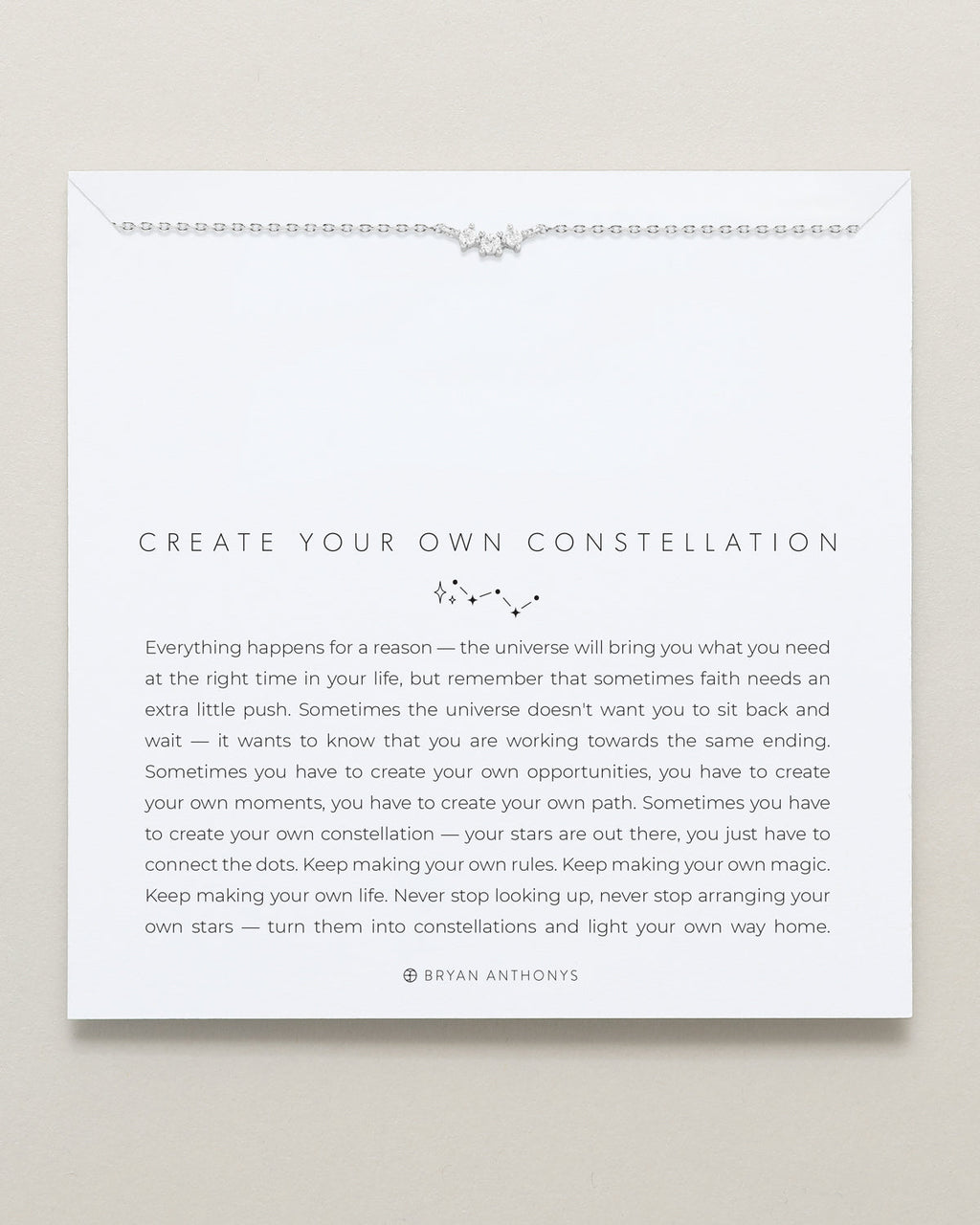 Create Your Own Constellation Stations Necklace