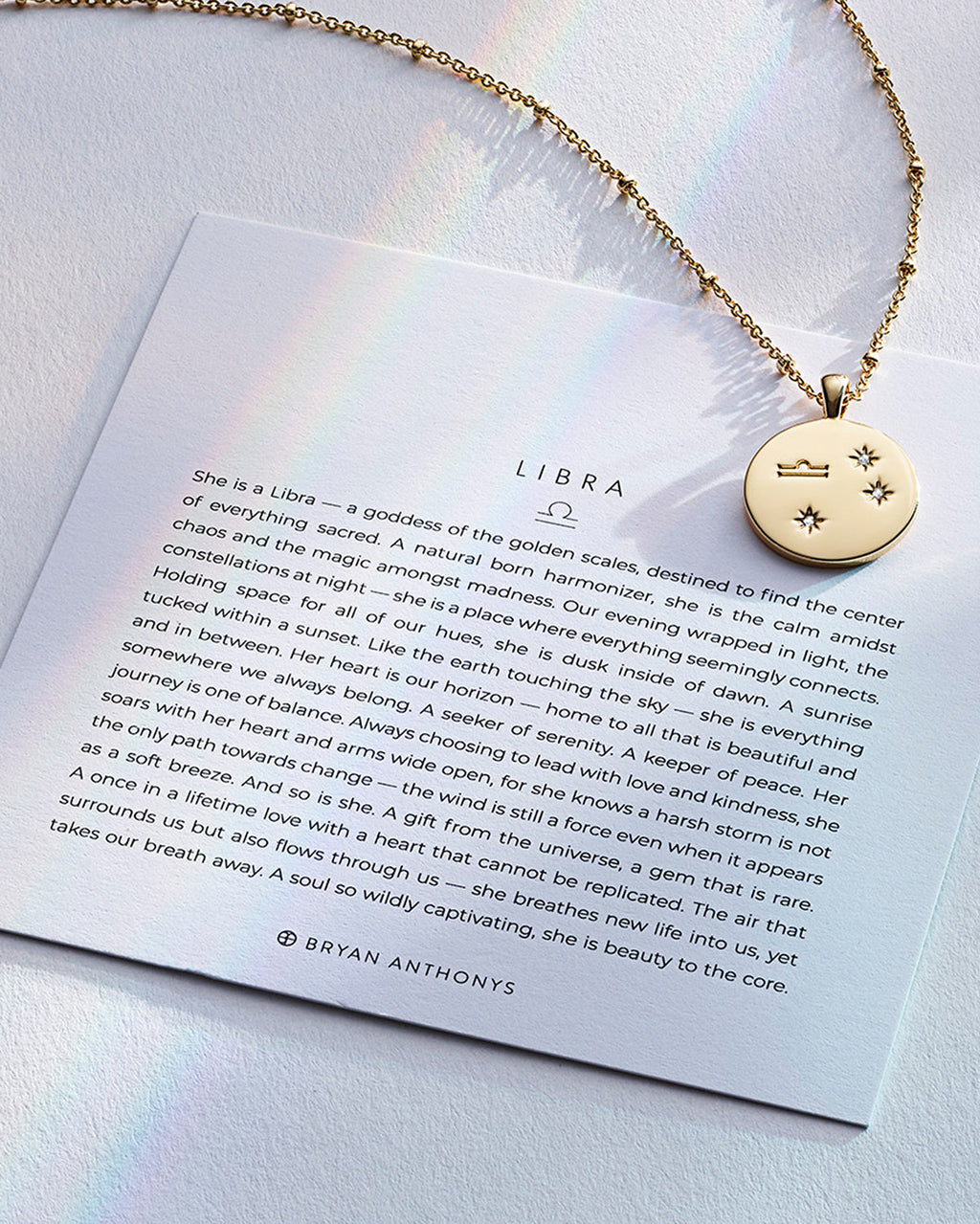 Libra — Zodiac Necklace