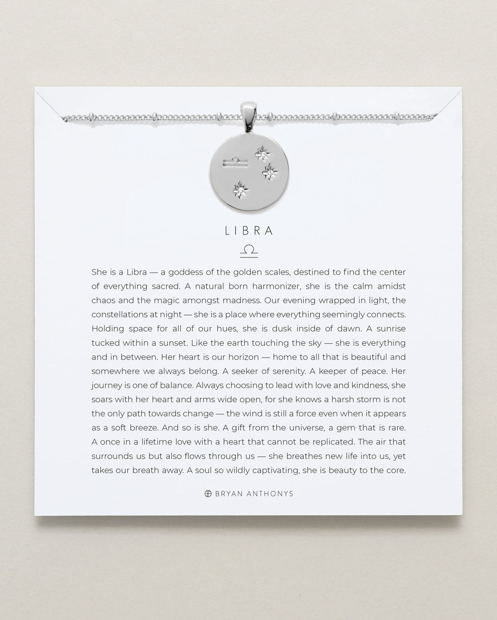 Libra — Zodiac Necklace