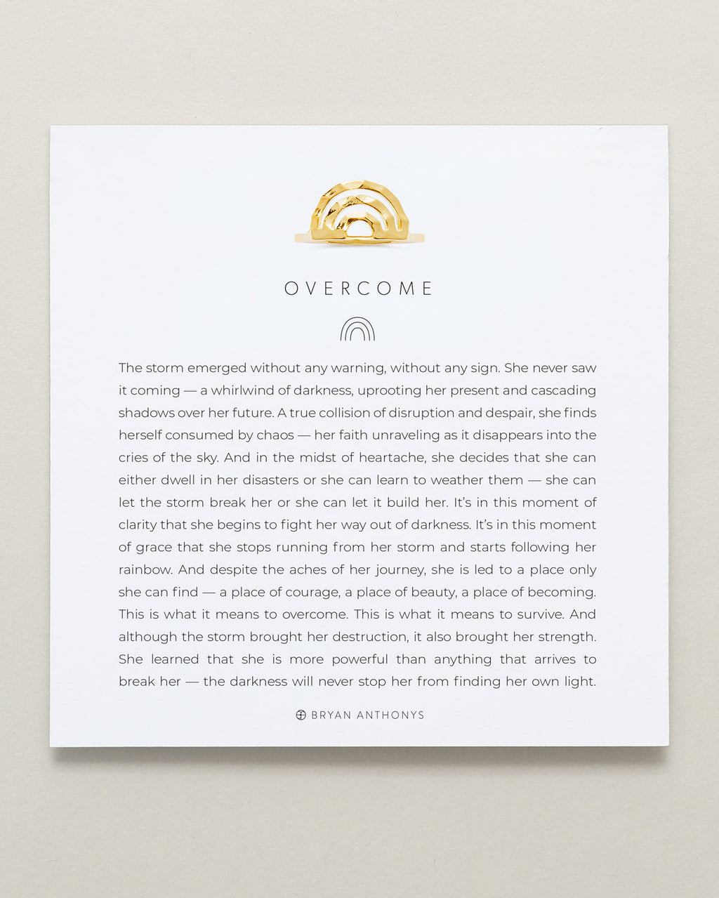 Overcome Ring