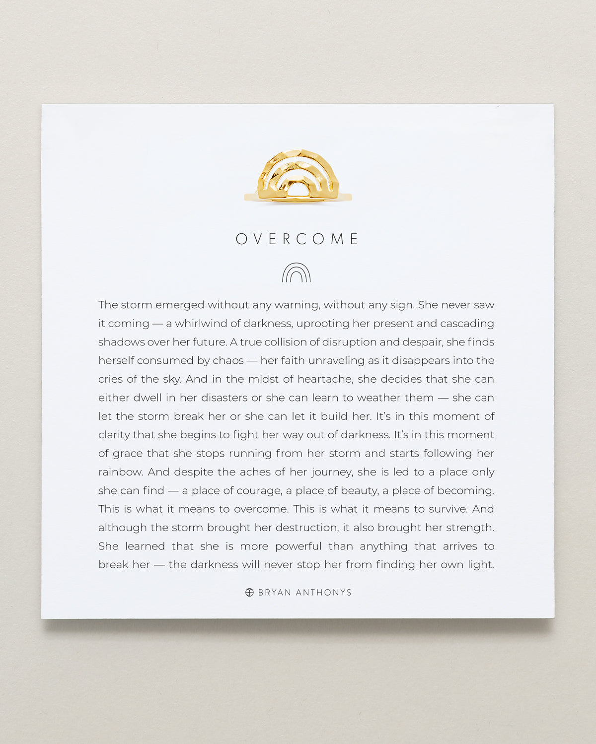Overcome Ring