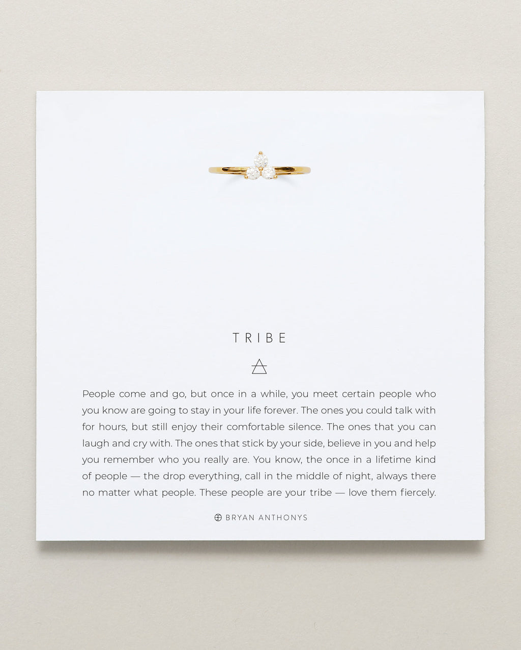 Tribe Dainty Friendship Ring