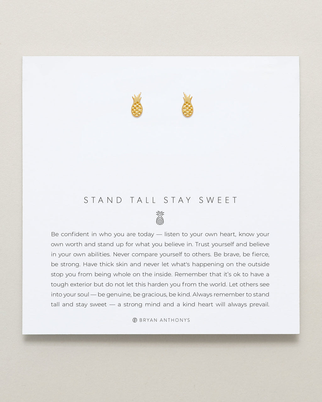 Stand Tall Stay Sweet Earrings