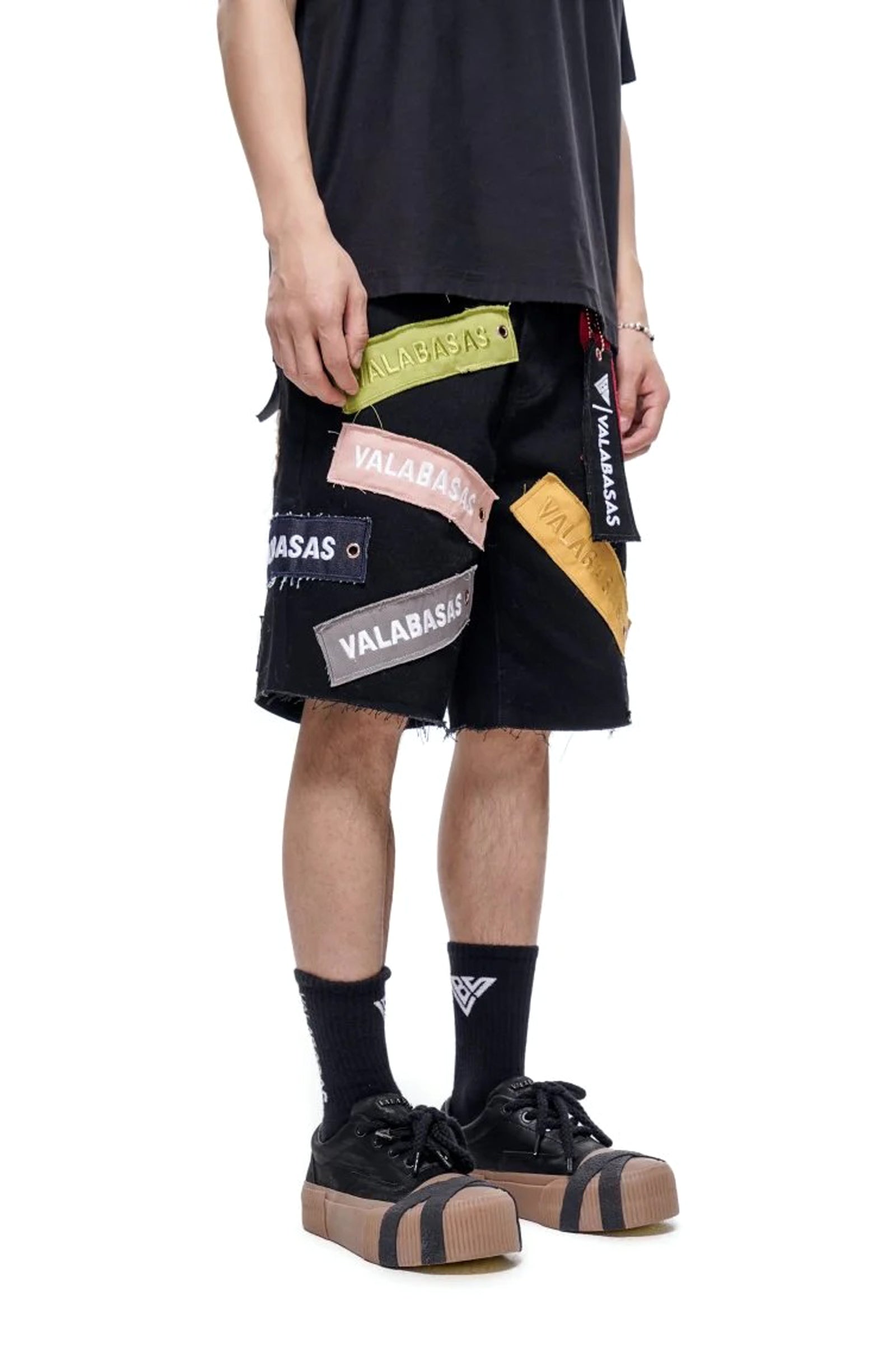 Valabasas Banner Shorts - Jet Black