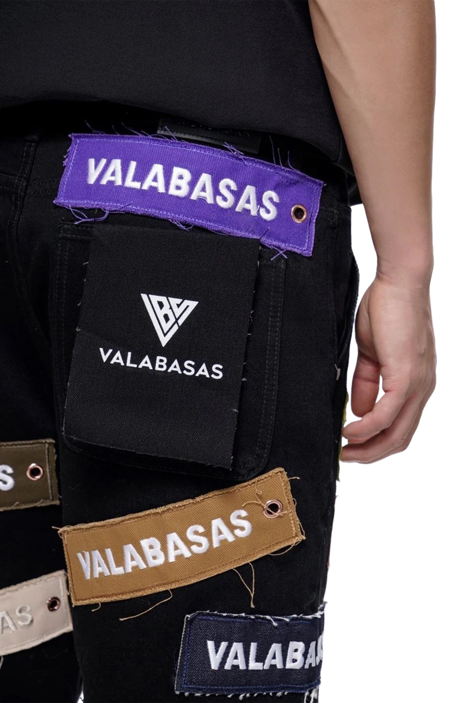 Valabasas Banner Shorts - Jet Black