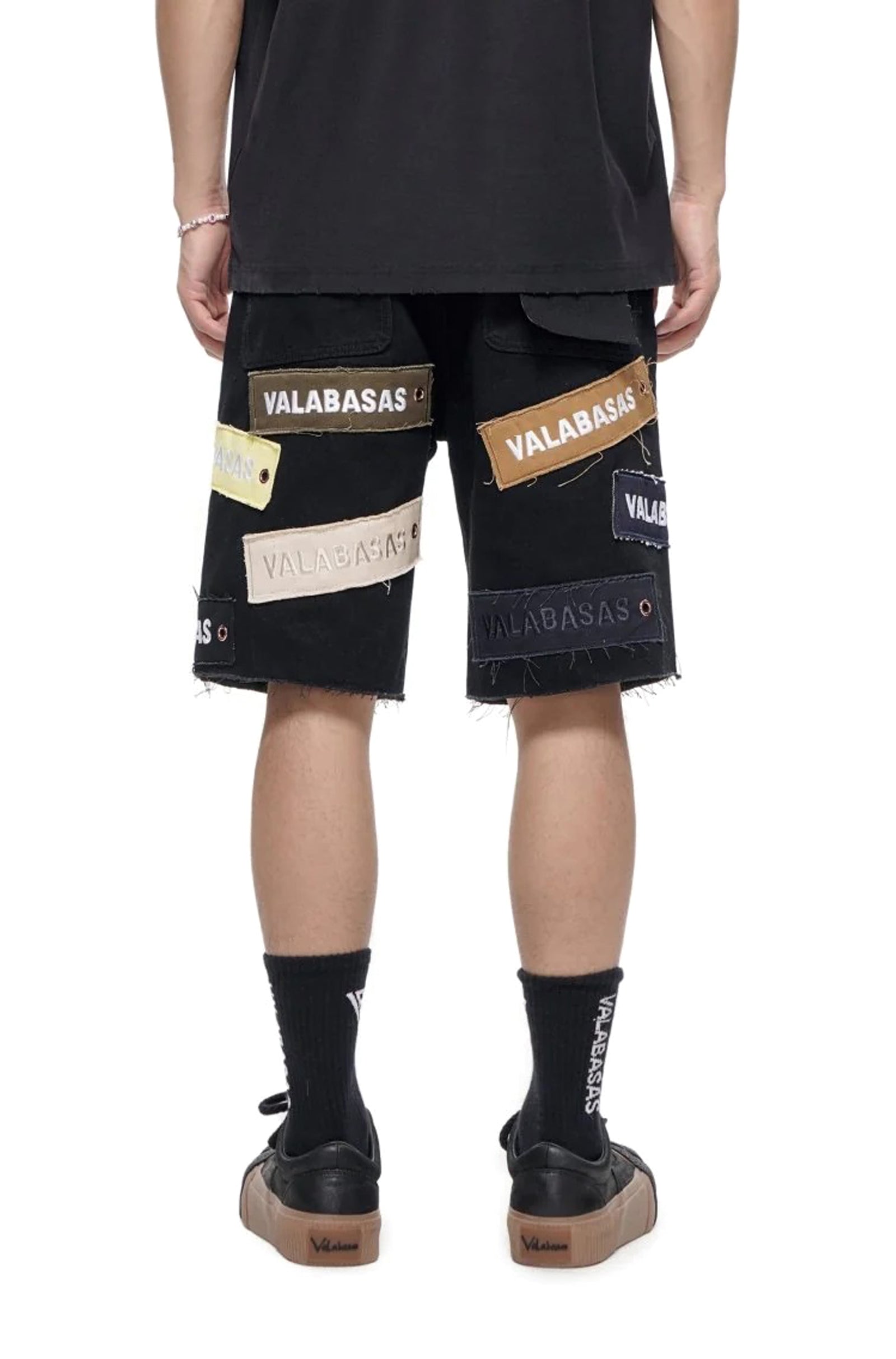 Valabasas Banner Shorts - Jet Black