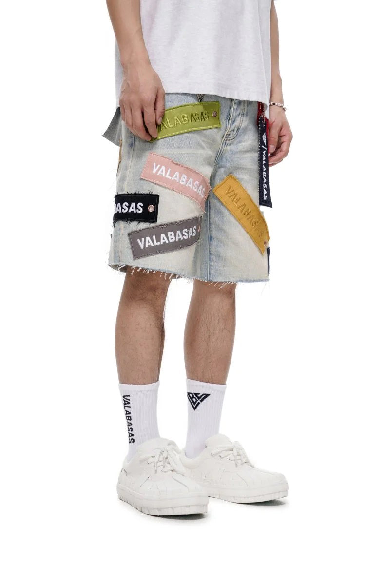 Valabasas Banner Shorts - Light Vintage