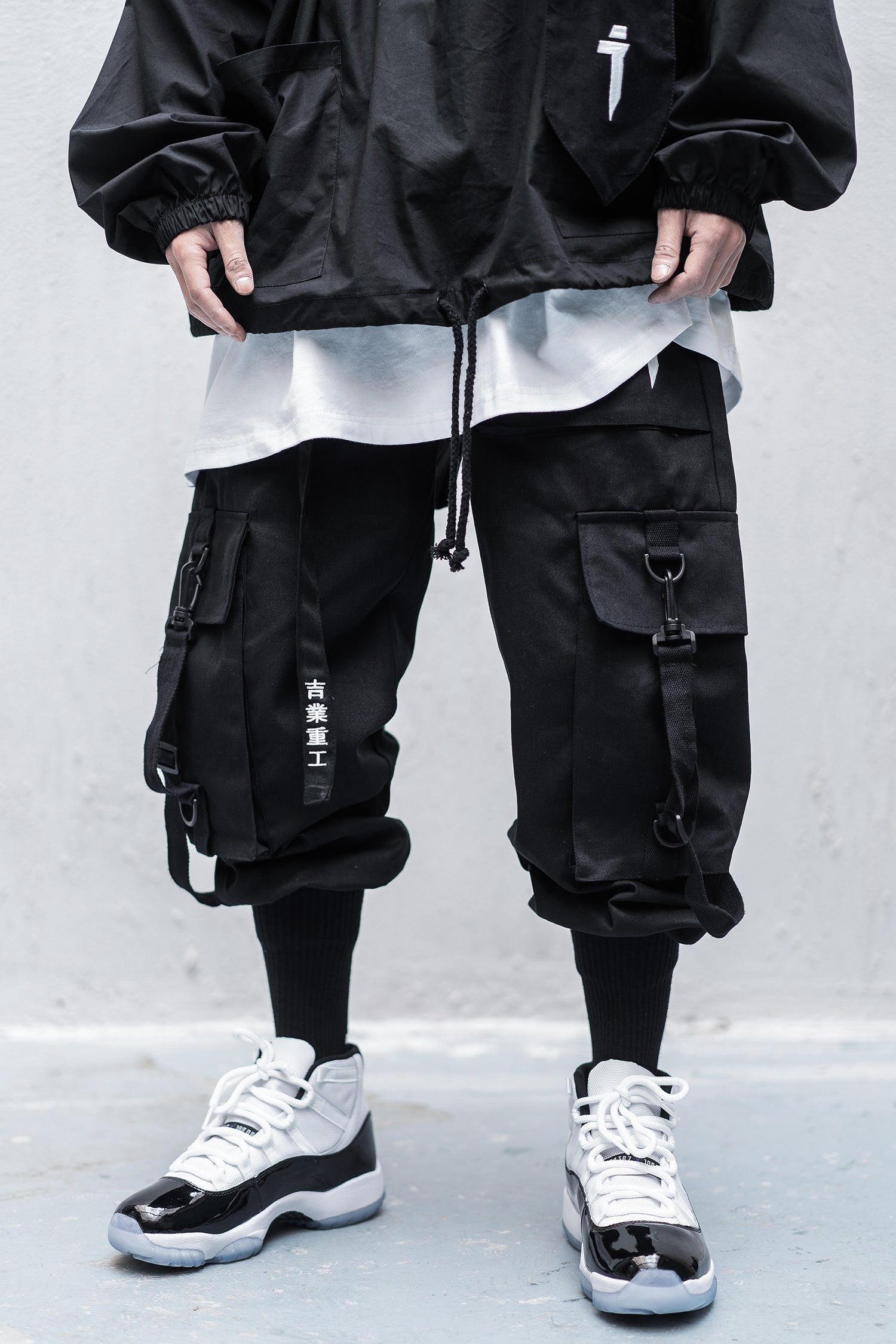 HiP5 Black 09 I-Tech Cargo Pants