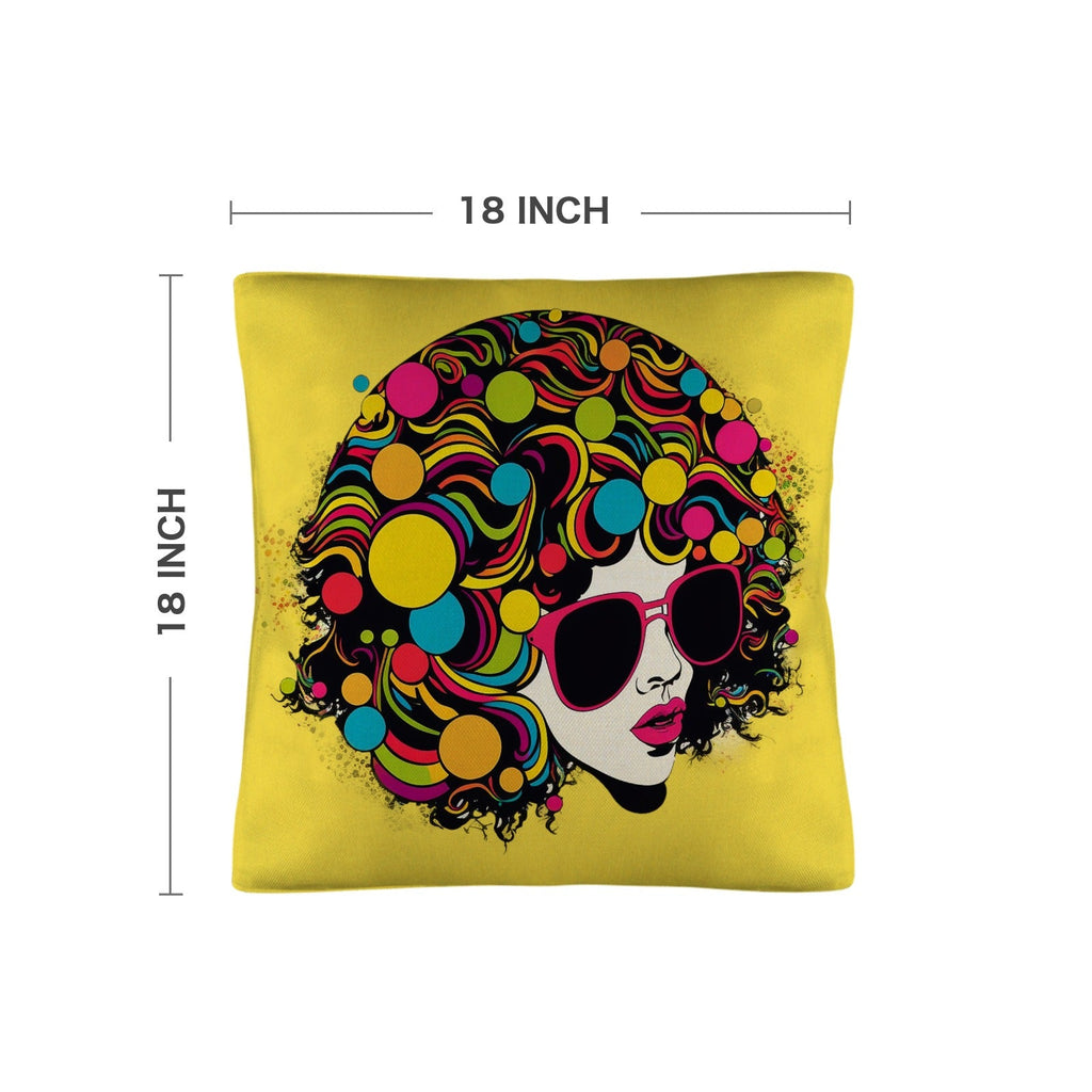 Disco Girl 2 Pillow Case Made in America