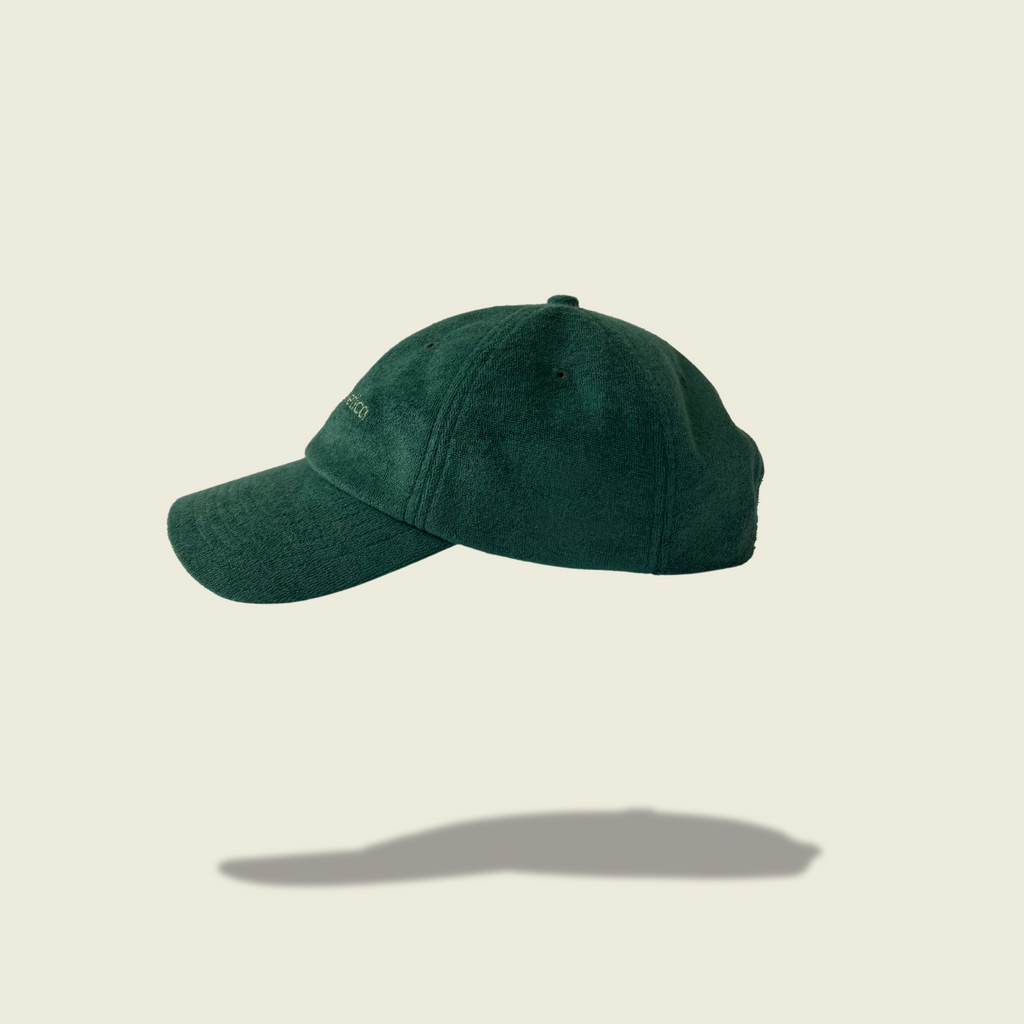 Forest Green Terry Cap Unisex