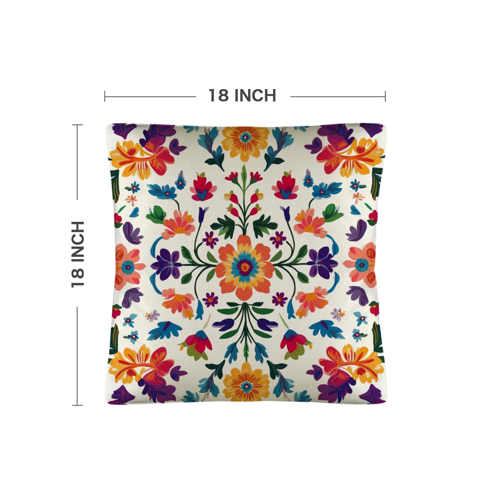 Floral Pillow Case Custom Pillow Case Made in America