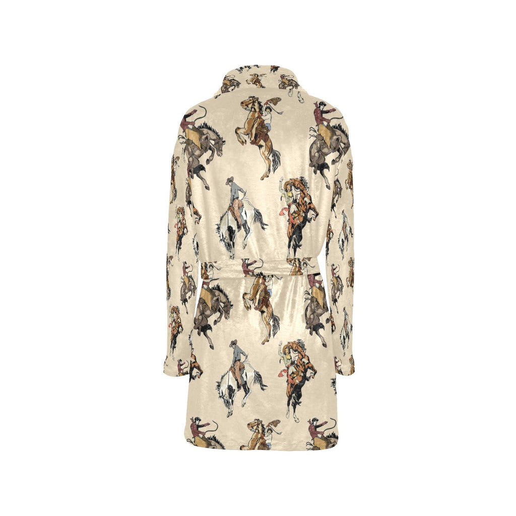 Western Robe Vintage Cowgirl Women's Bath Robe By Baha Ranch Western Wear | ArdenWear