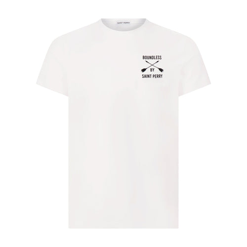 Men's Crewneck M1 White T-Shirt