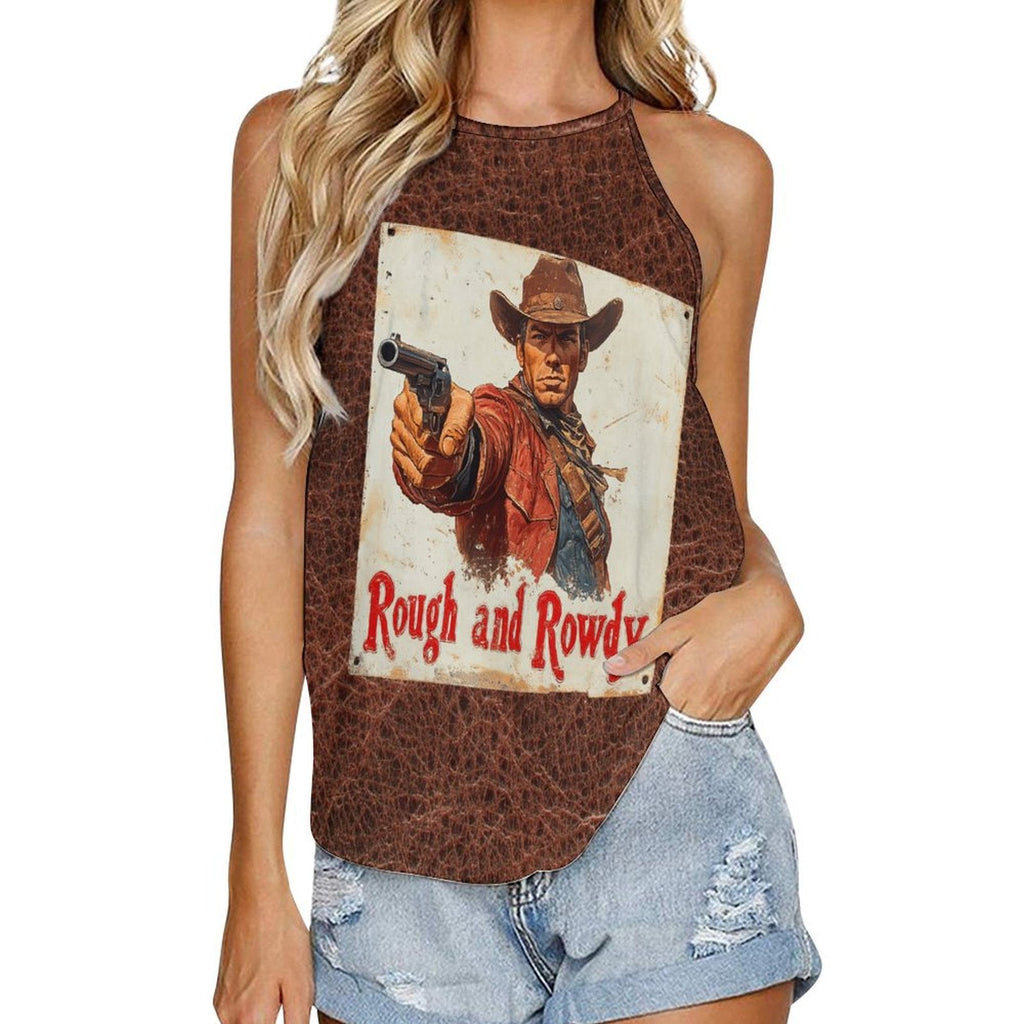 Rough and Rowdy Vintage Western Tank