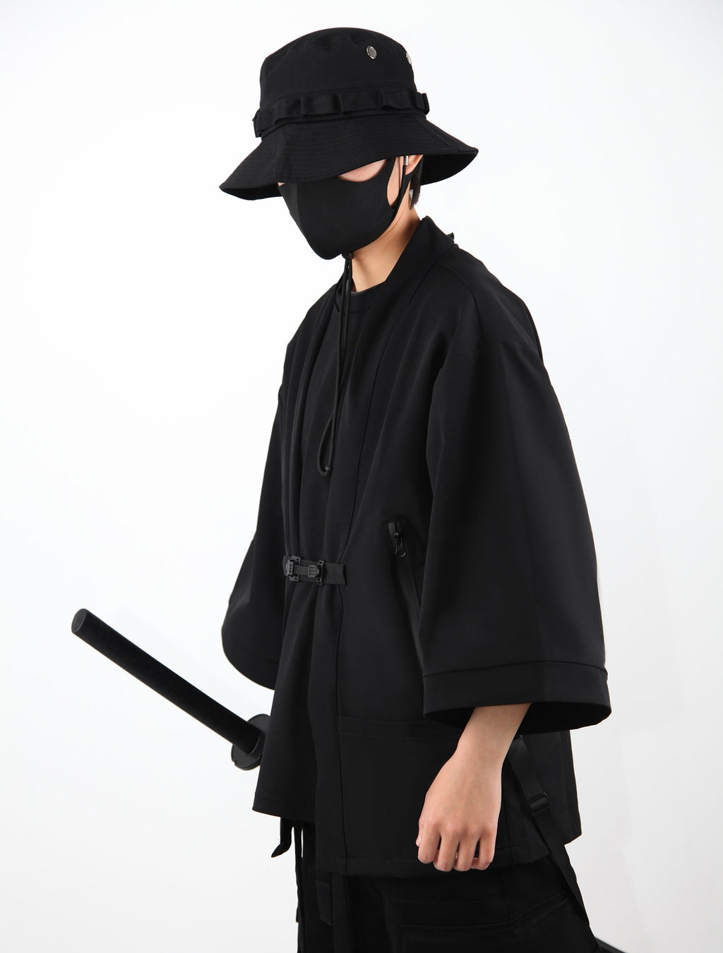 YET1 Shadow Samurai Kimono