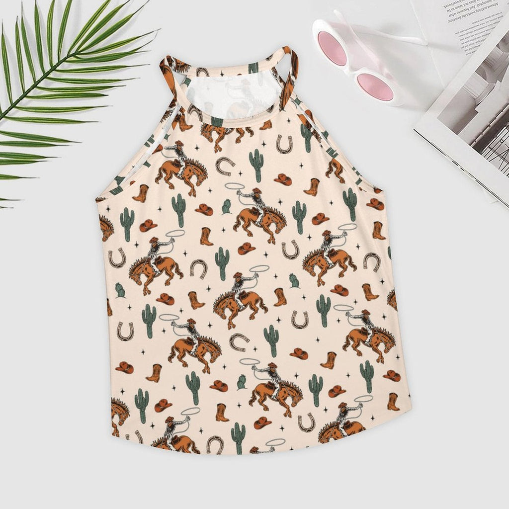 Rodeo Cowboy Western Tank Top
