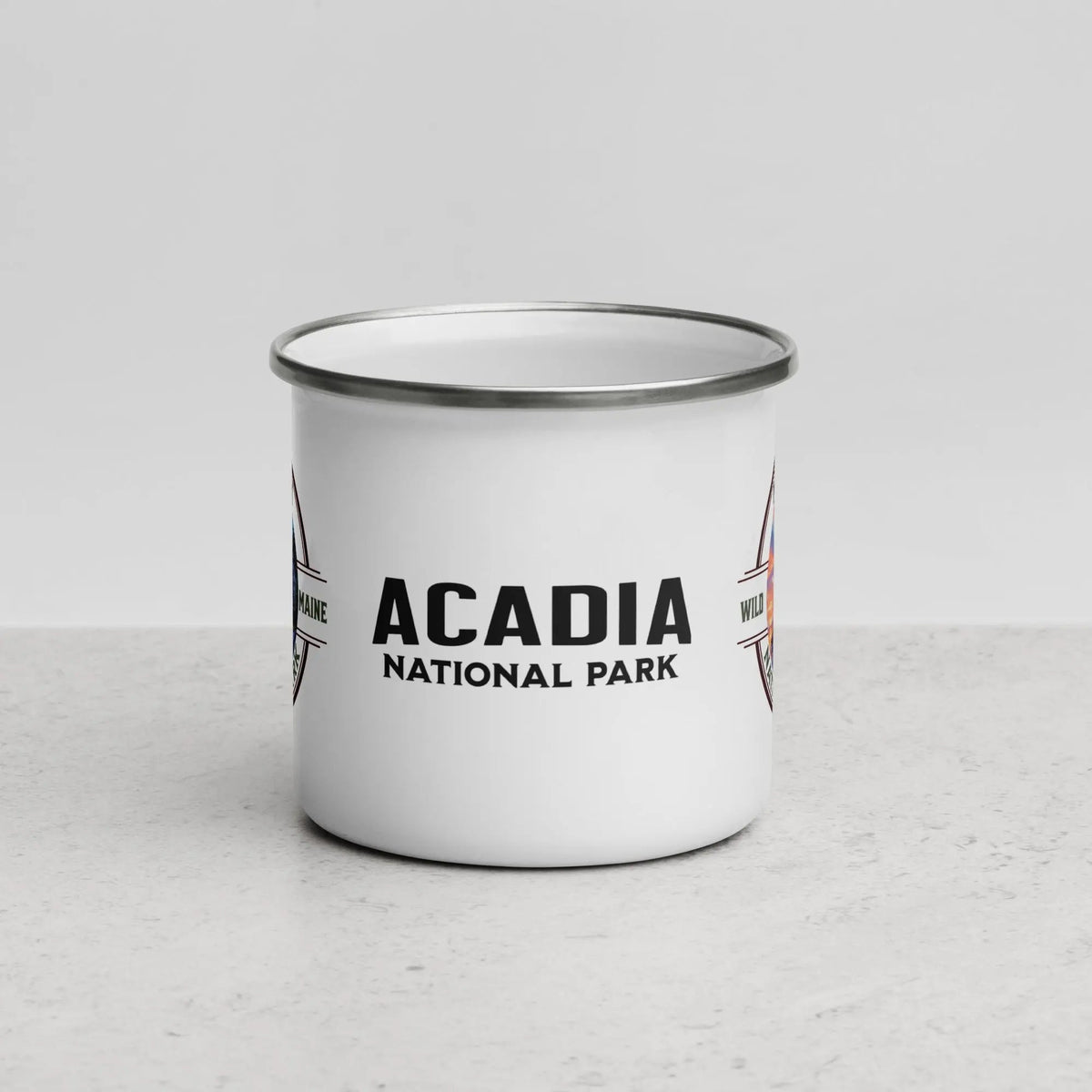 Acadia National Park Durable Enamel Camp Mug