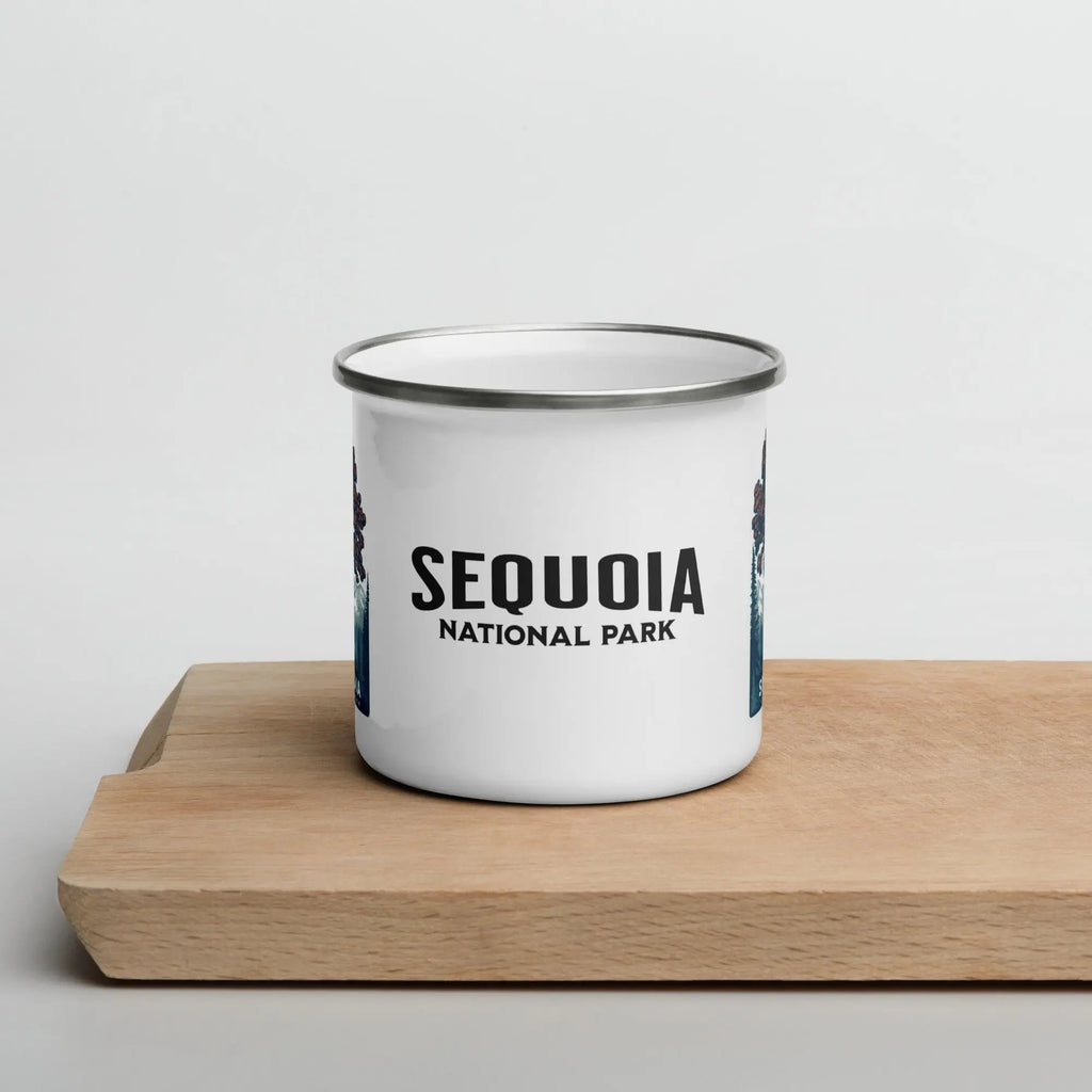 Sequoia National Park Durable Enamel Camp Mug