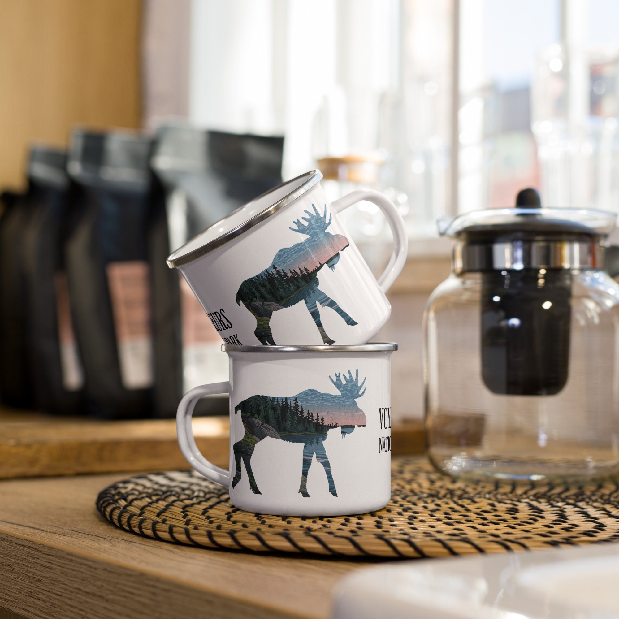 Voyageurs National Park Moose Durable Camp Mug