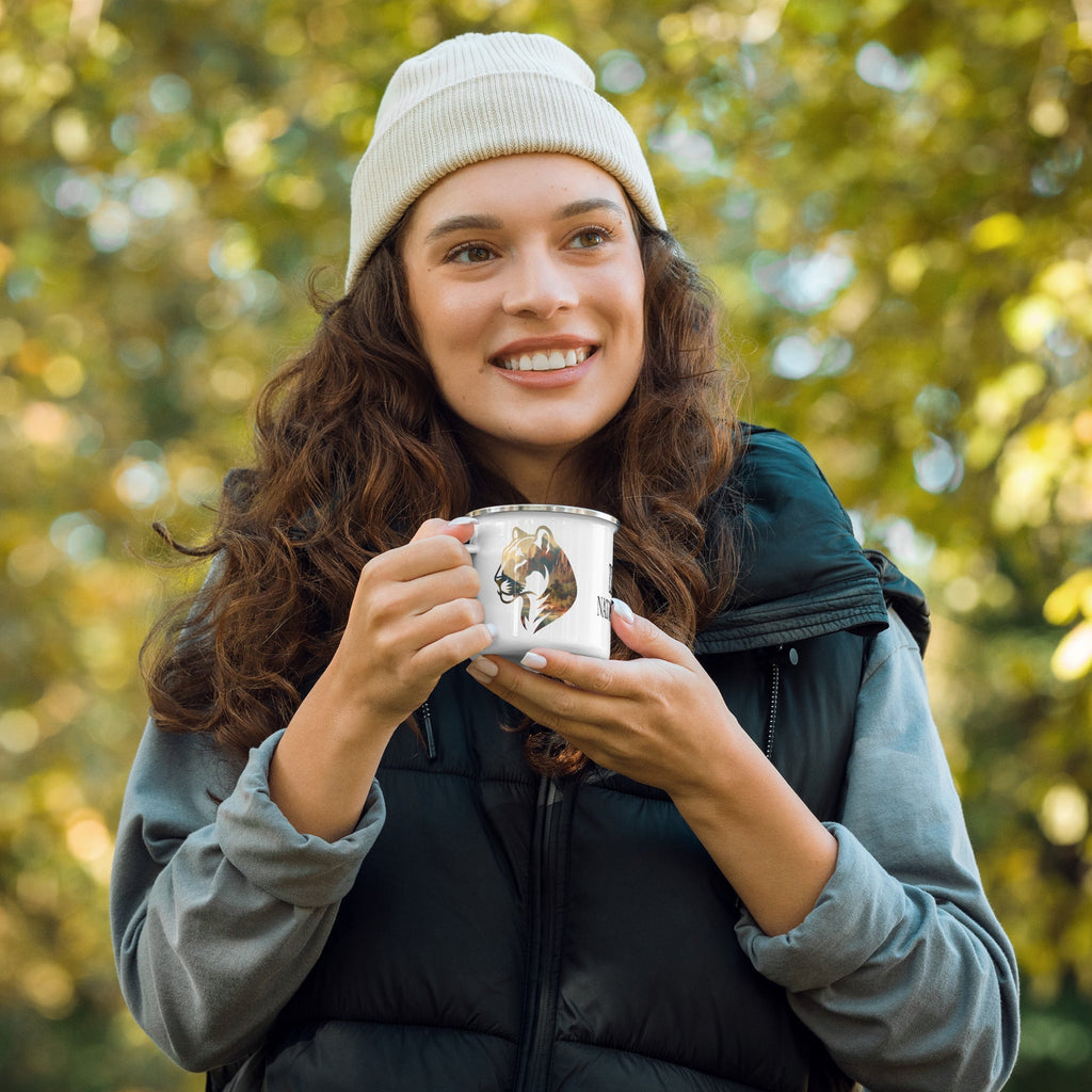 Zion National Park Mountain Lion Camp Mug