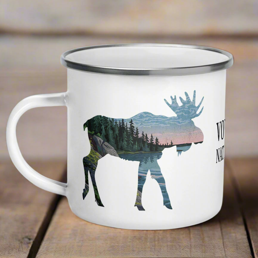 Voyageurs National Park Moose Durable Camp Mug