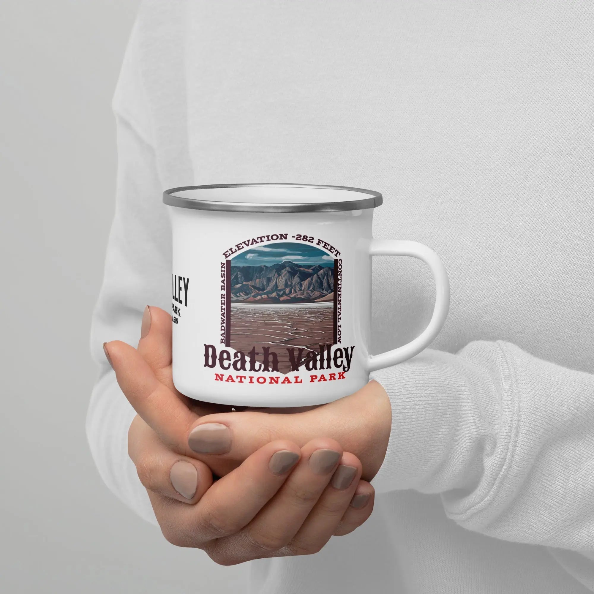 Death Valley National Park Durable Enamel Camp Mug