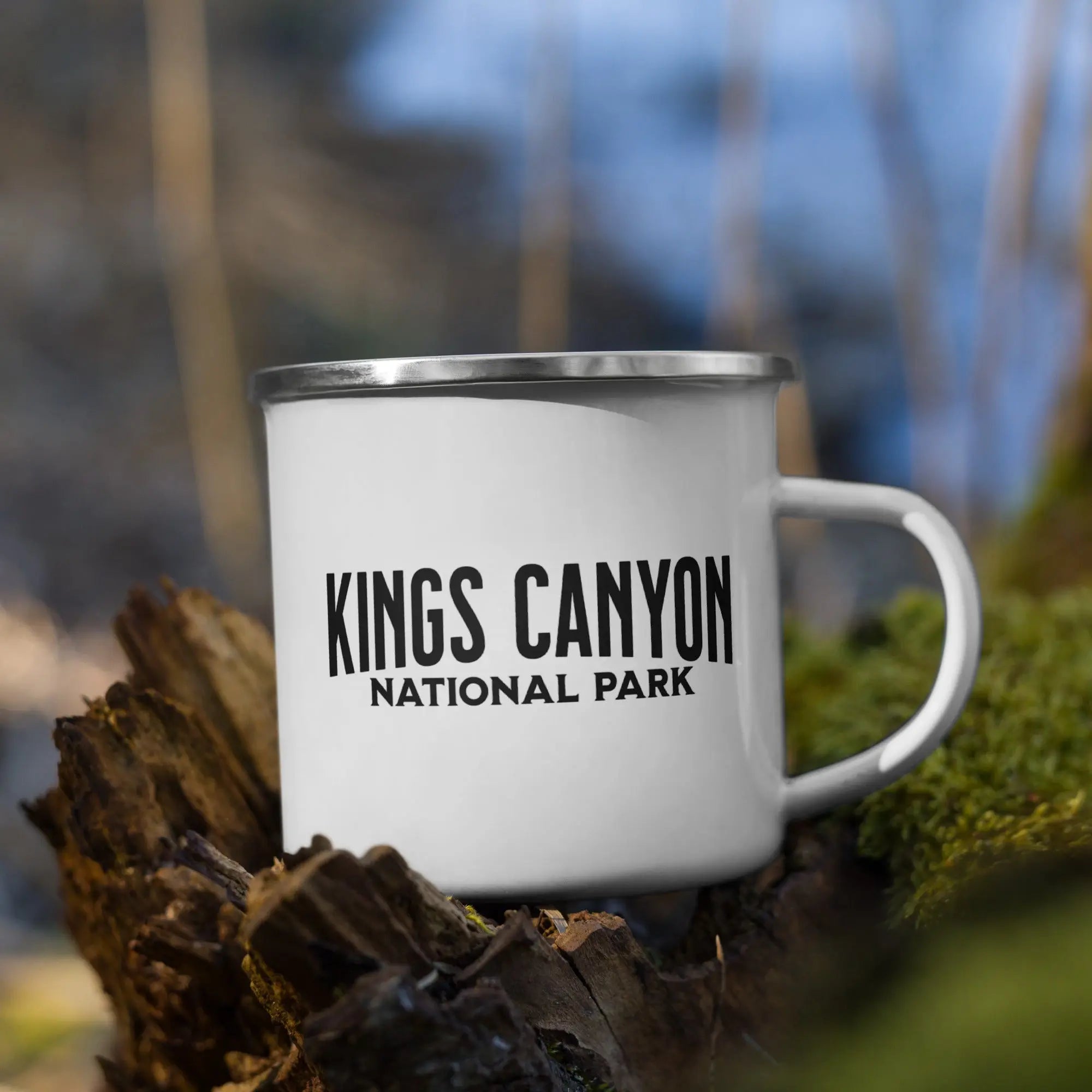 Kings Canyon National Park Durable Enamel Camp Mug
