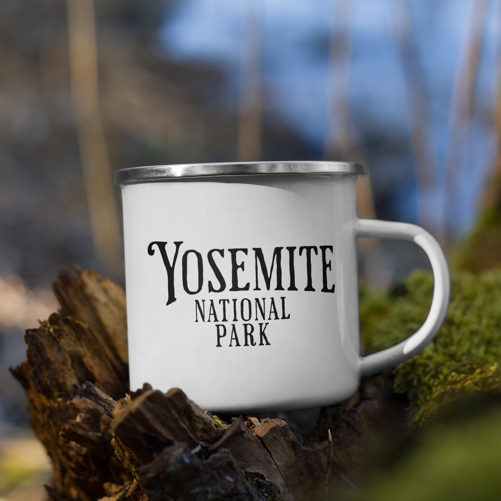 Yosemite Valley Sign National Park Camp Mug