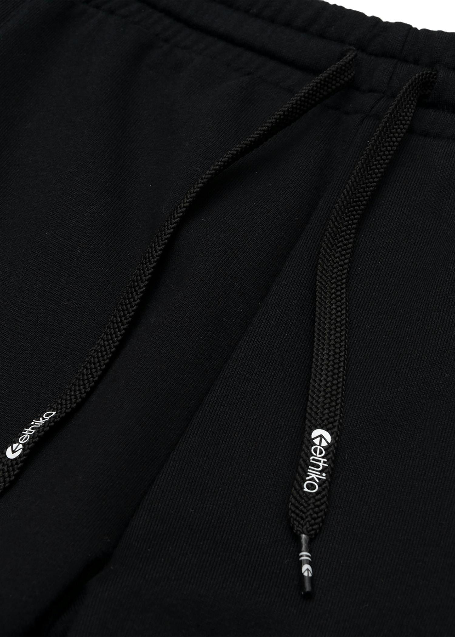 Black | Womens Raw Edge Short