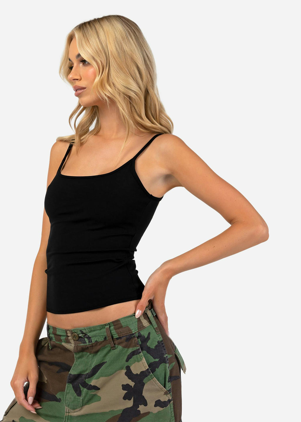 Black | Women's Contour Tank