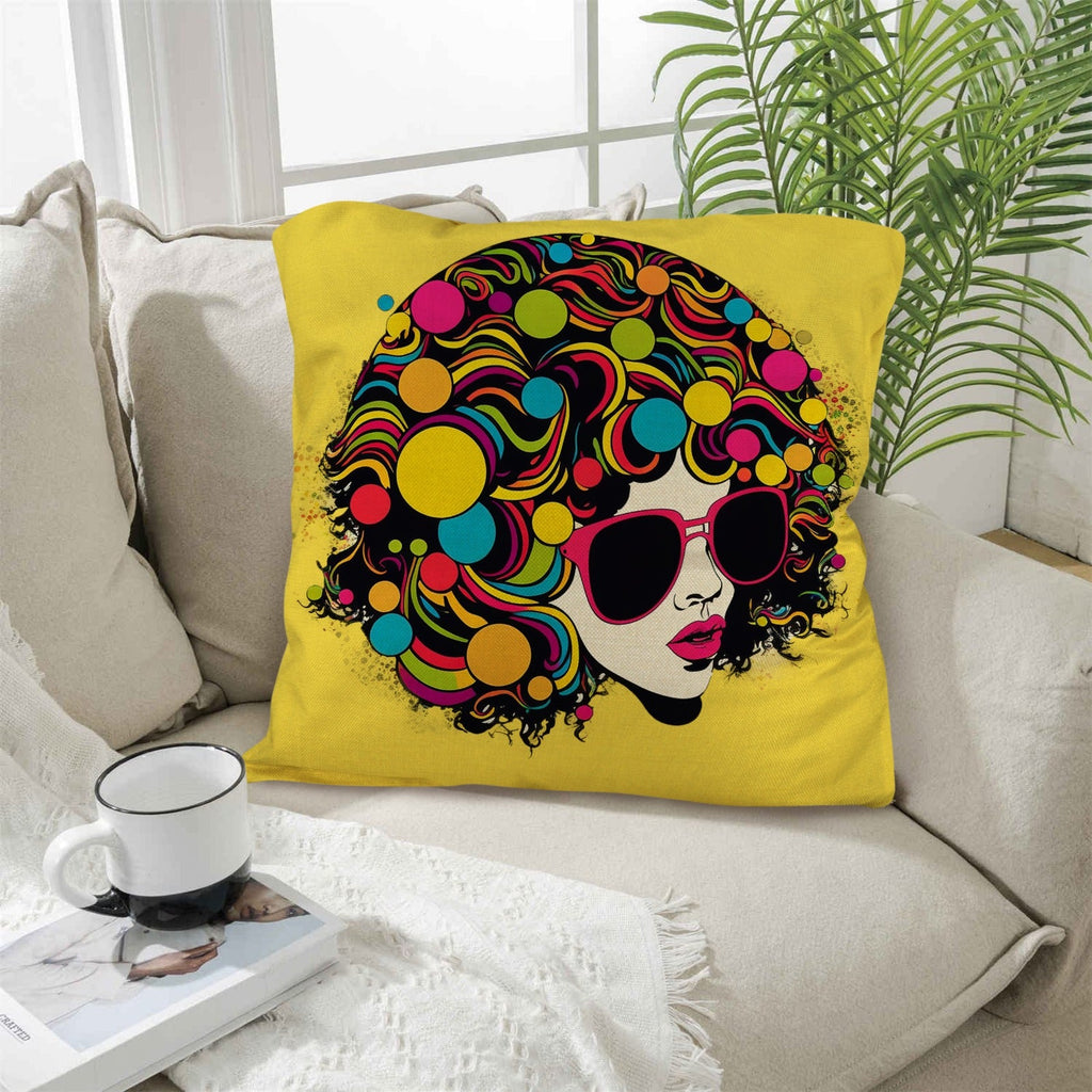 Disco Girl 2 Pillow Case Made in America