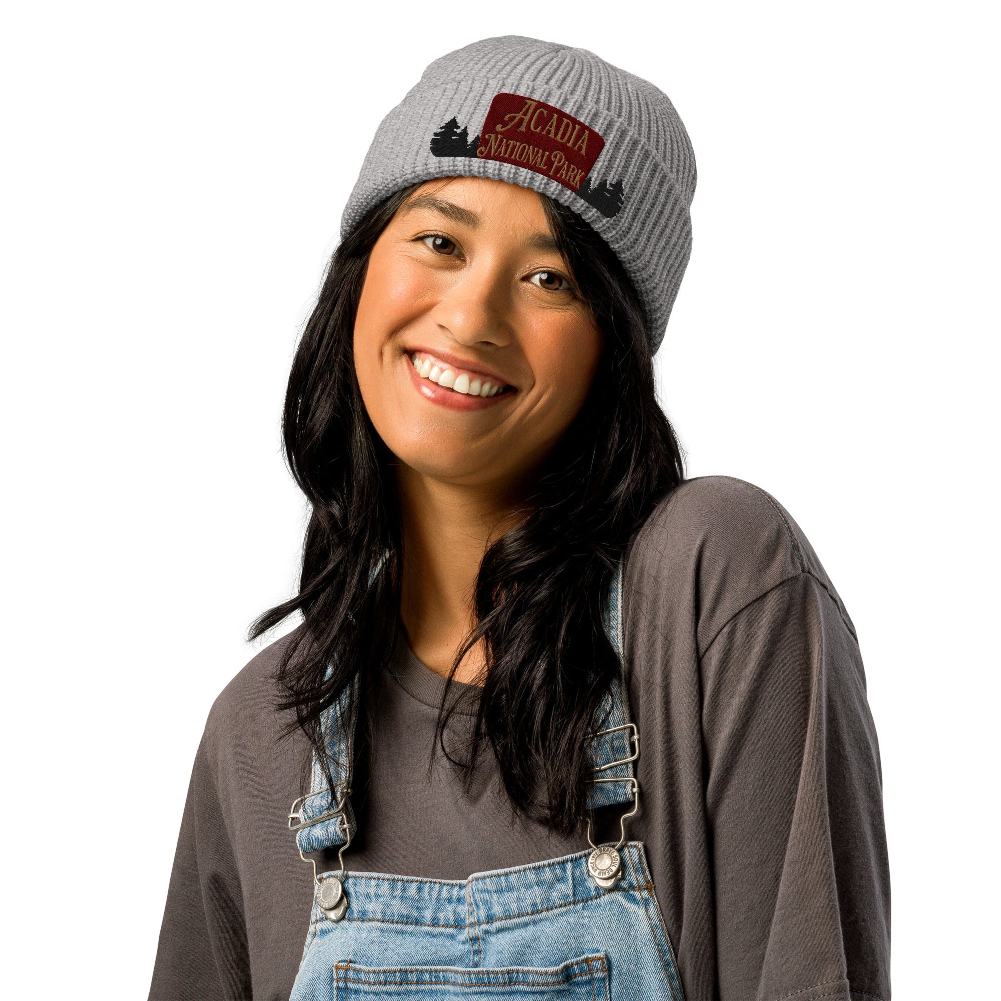 Acadia National Park Embroidered Beanie