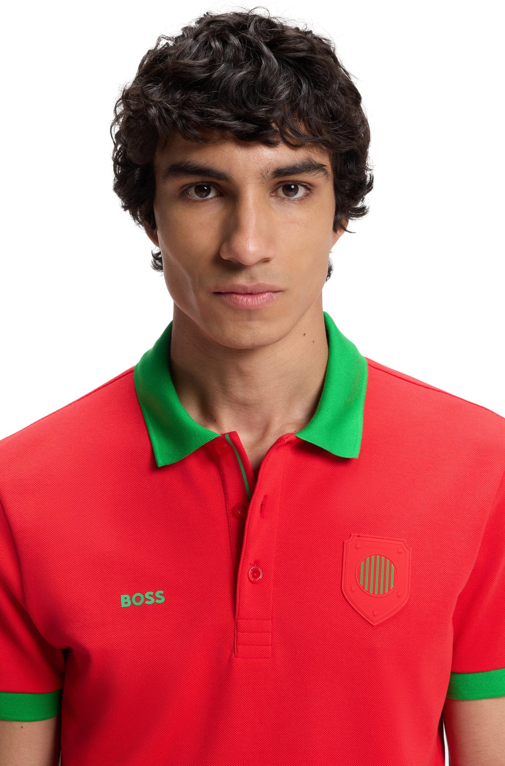 Boss Green Morocco Polo - Red