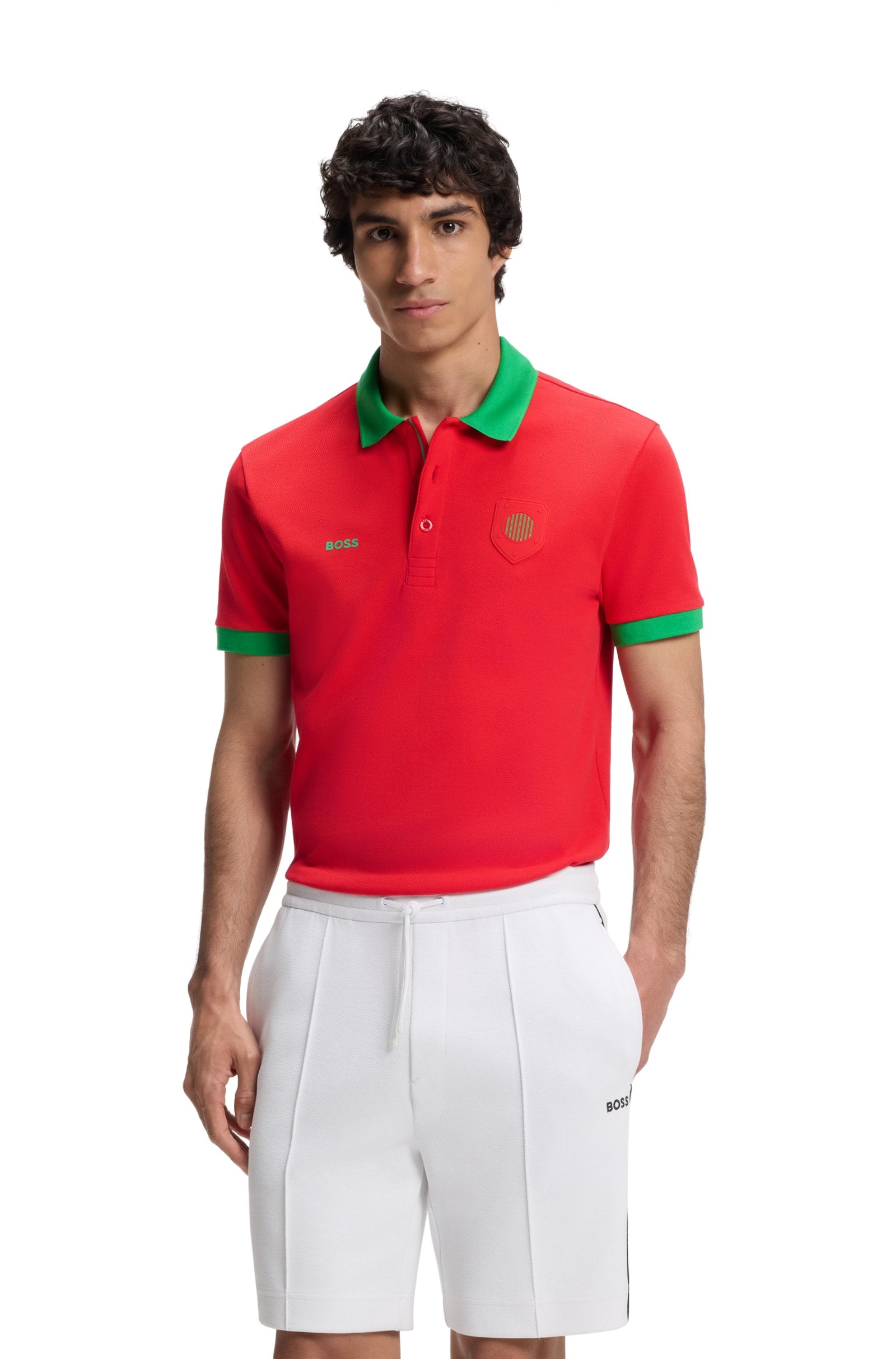 Boss Green Morocco Polo - Red