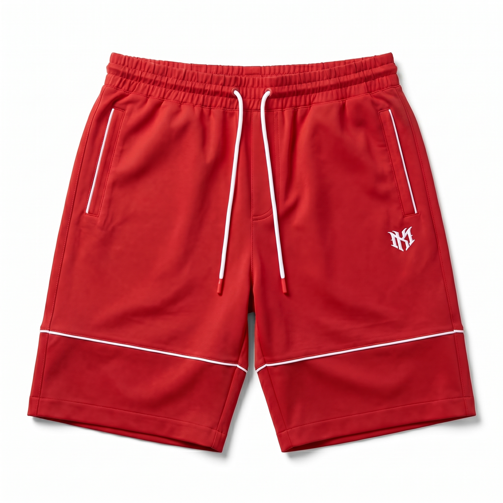 M659 Live Life Shorts - Red