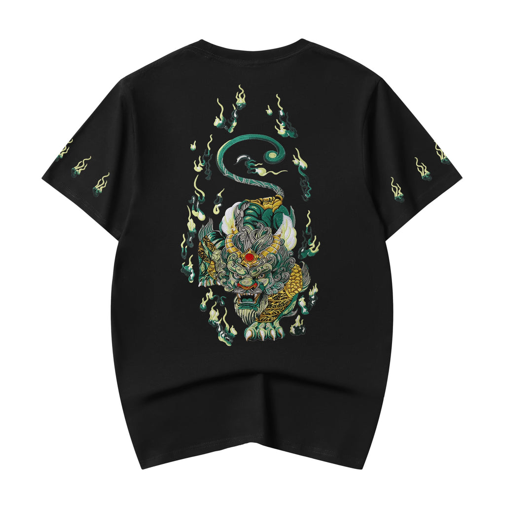 KH2820 Emerald Kirin Embroidery Tee