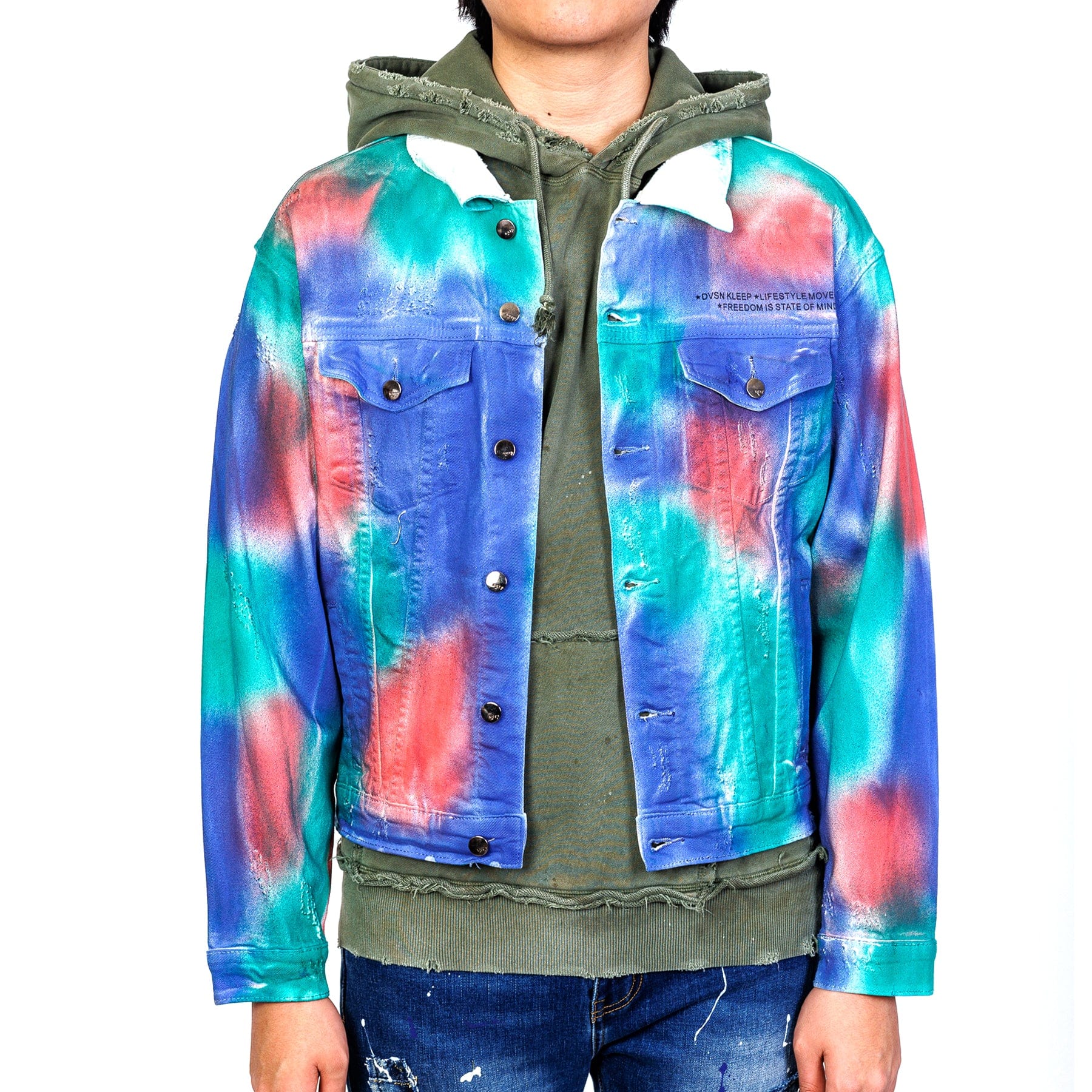 Capulet premium washed denim jacket