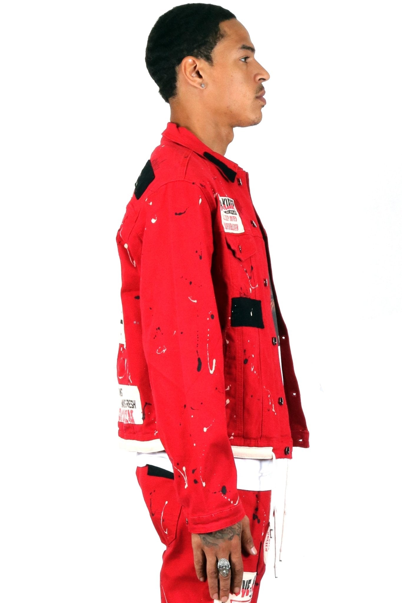 Poppy Washed Twill Jacket