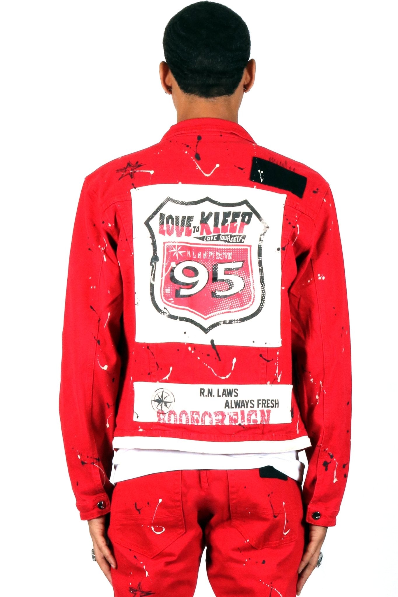Poppy Washed Twill Jacket