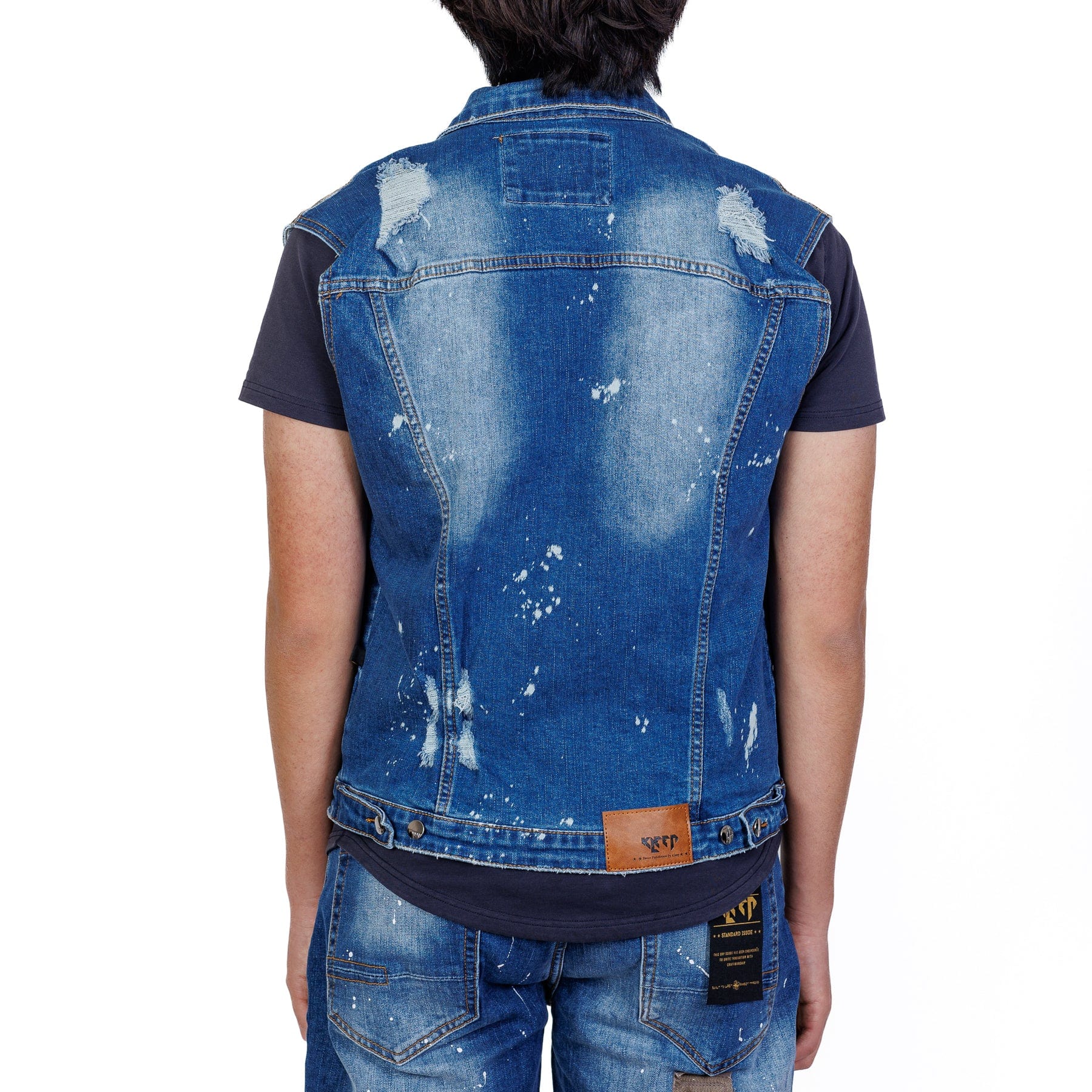 Rapose Premium Washed Denim Vest
