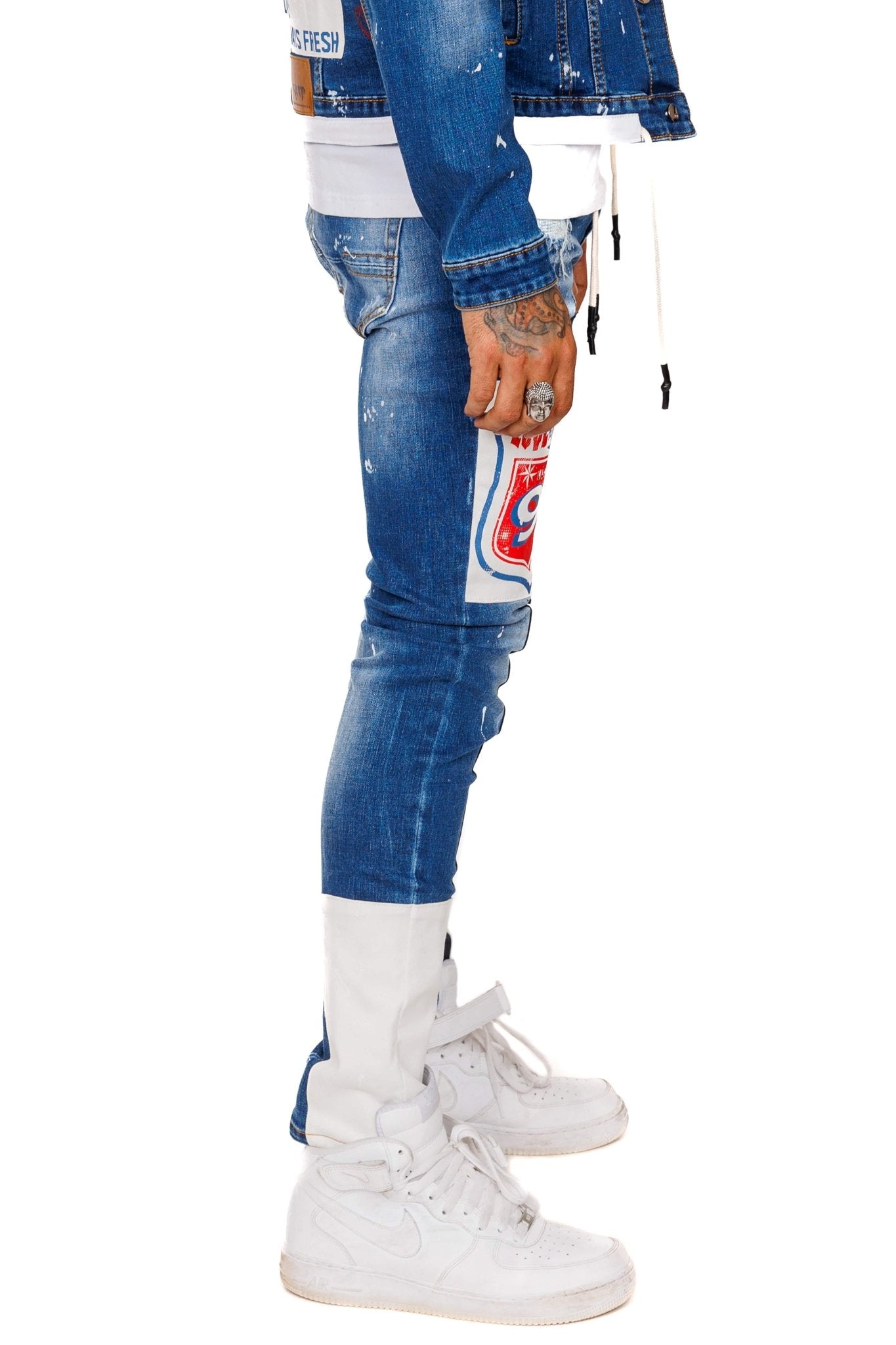 Lotus Washed Skinny Denim Pants