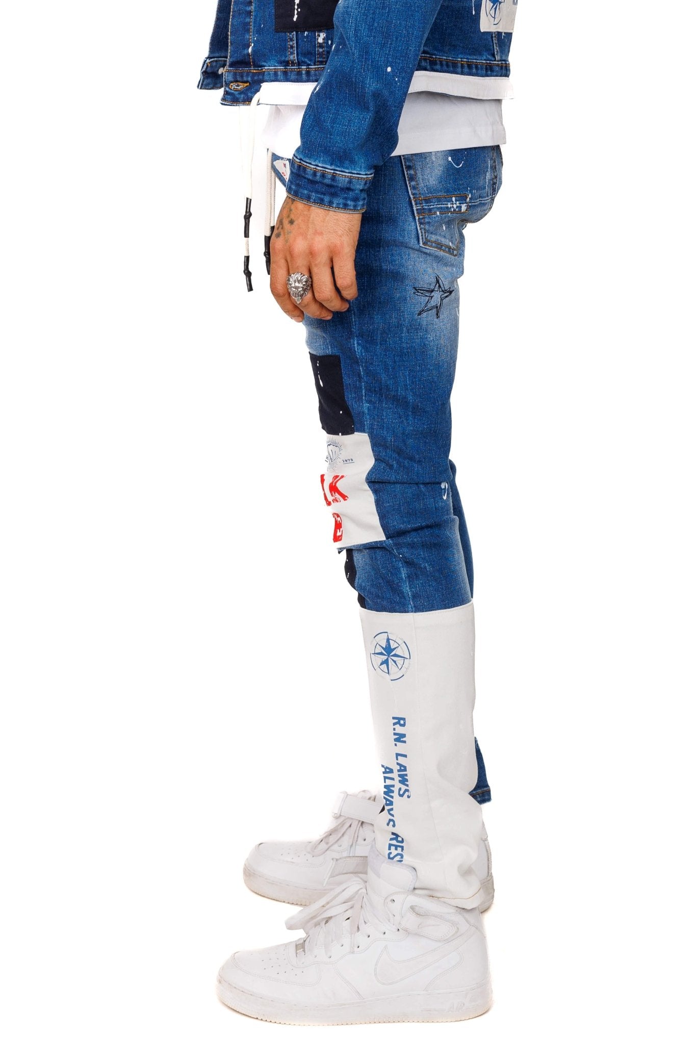 Lotus Washed Skinny Denim Pants