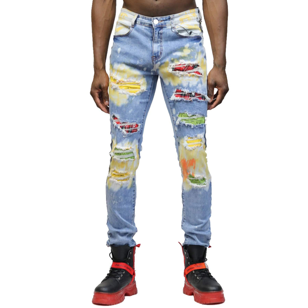 Misto Limited Premium Washed Denim Pants.